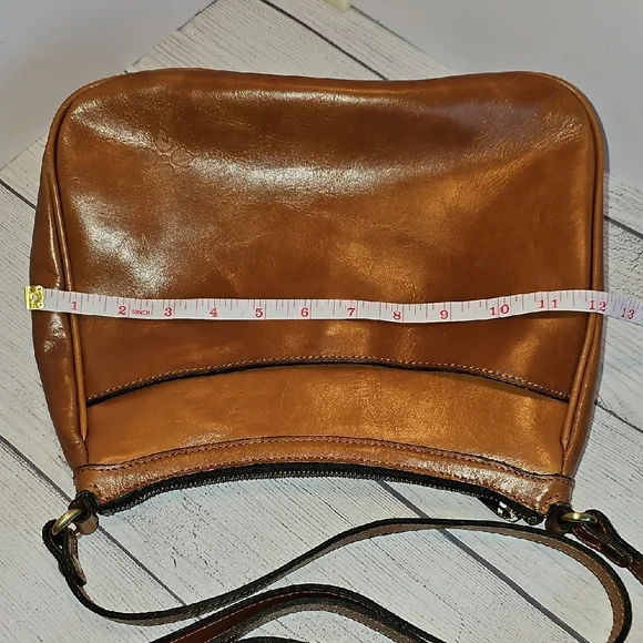 Patricia Nash Braydon Hobo Brown Leather Bag - Picture 15 of 16